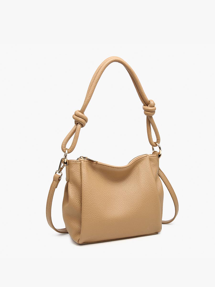 Chicago Knotted Shoulder Bag – Long Strap Bag