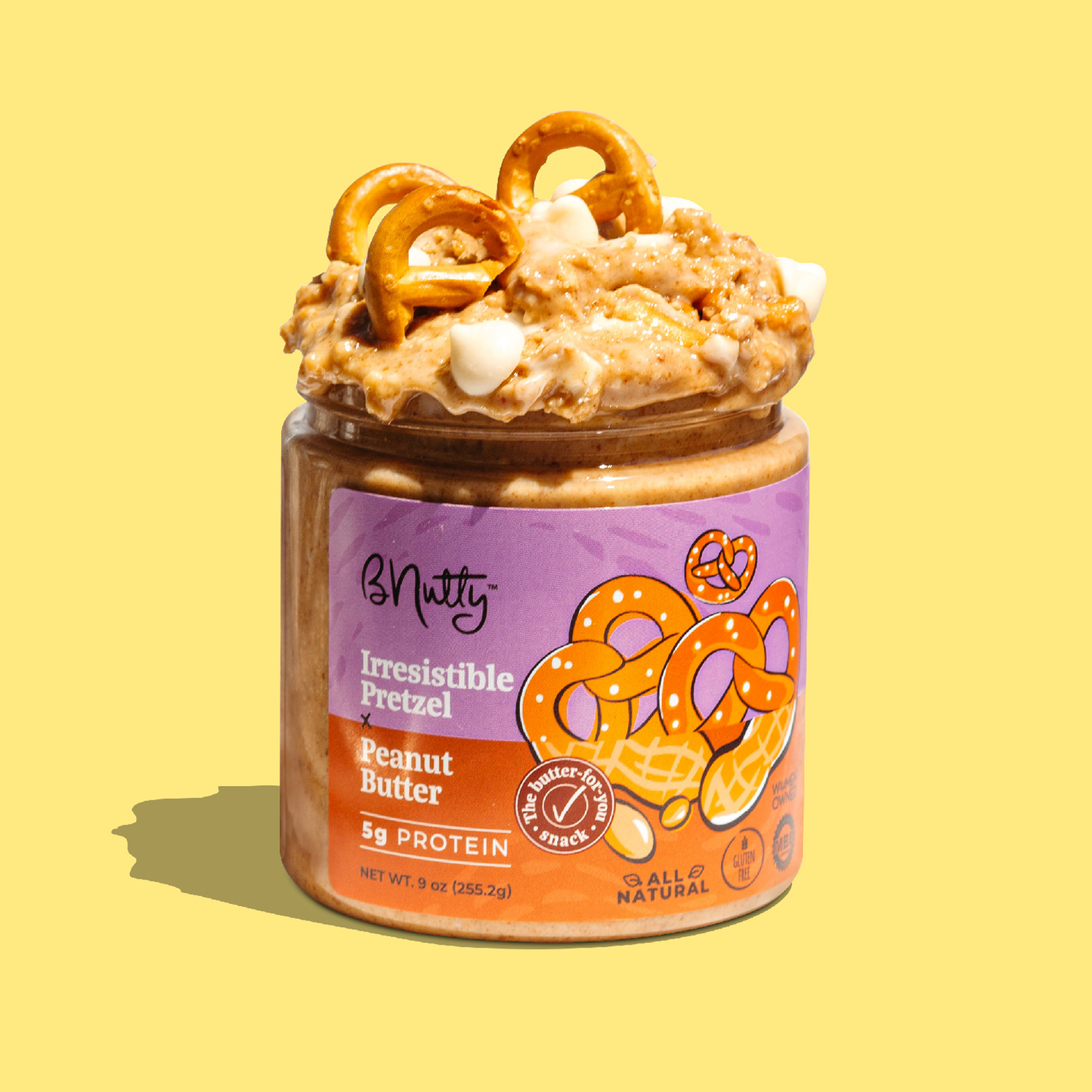 Irresistible Pretzel BNutty Peanut Butter - 9oz