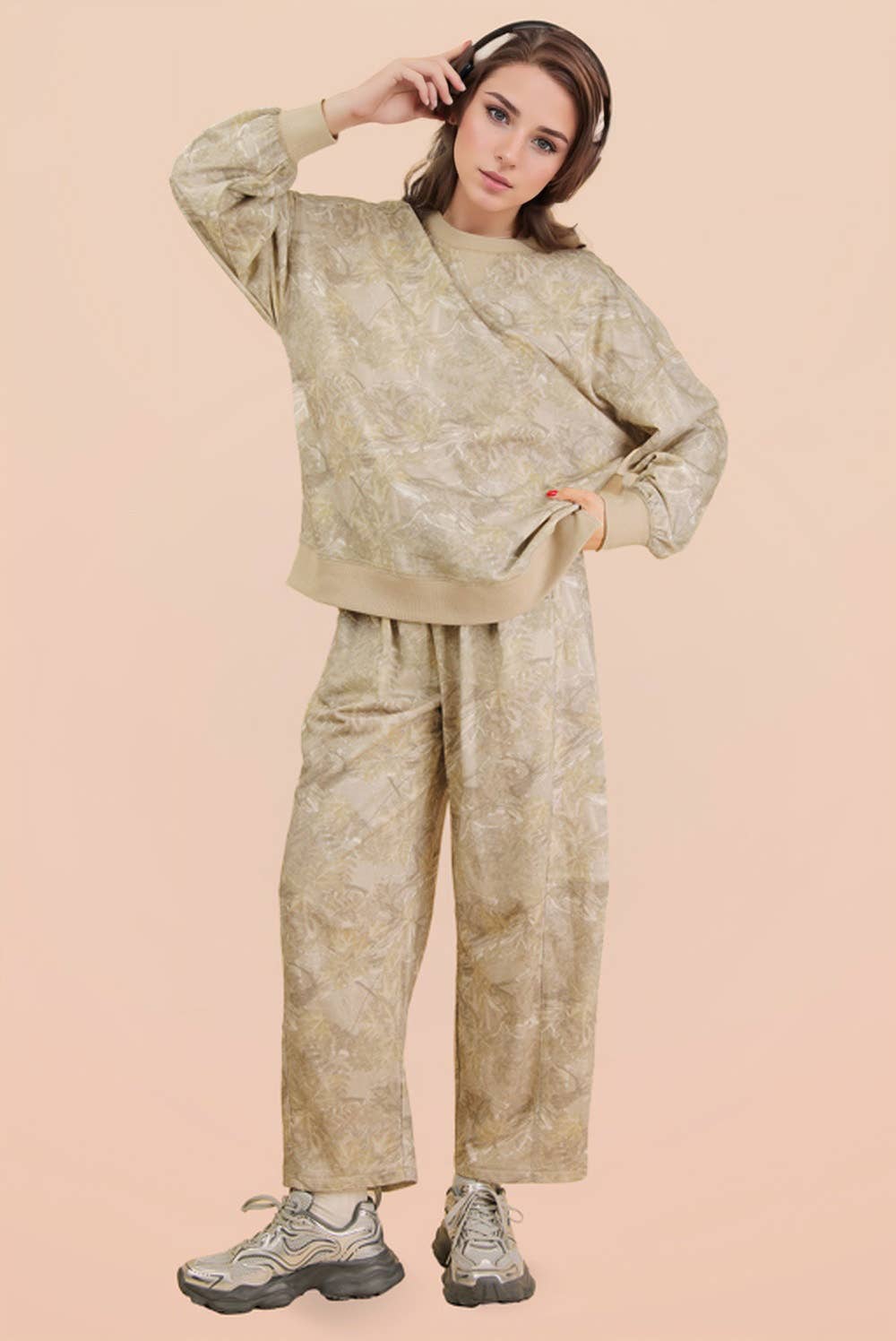 Camo Barrel Pants