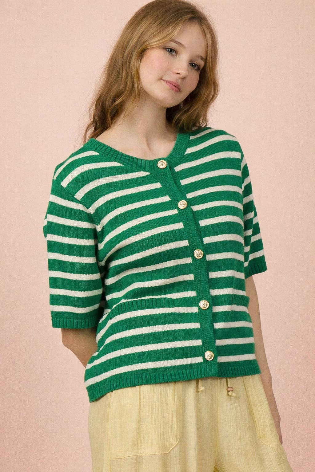 Annalise Stripe Sweater