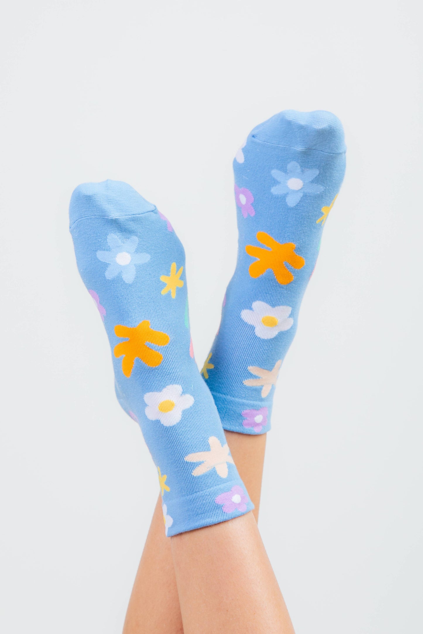 Floral Print Socks