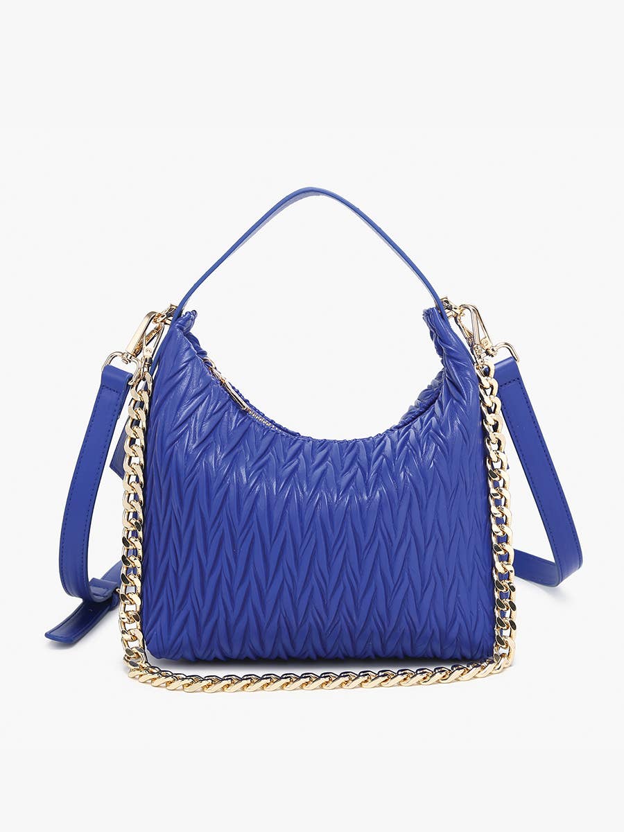 Brenna Matelassé Shoulder Bag – Vegan Leather Bag