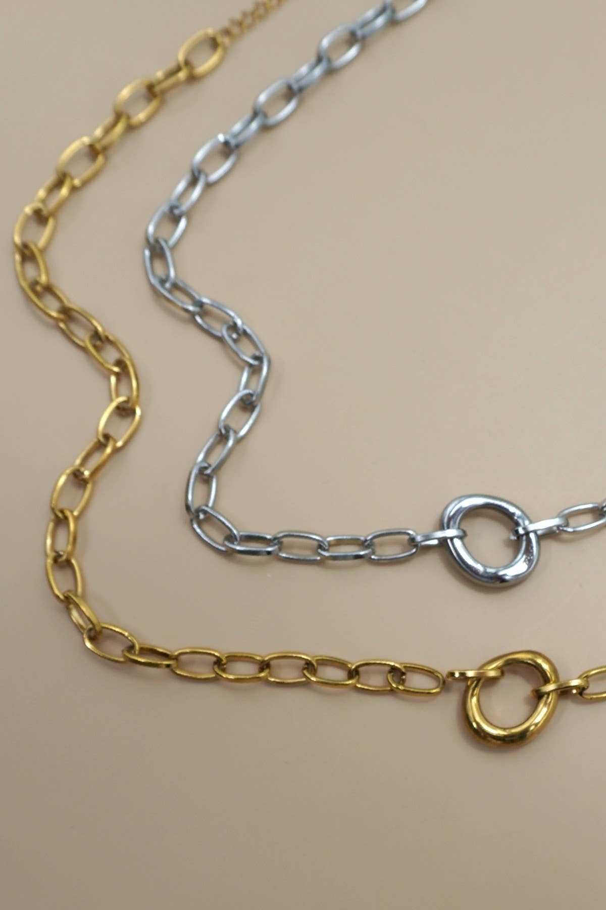 Tarnish-free Oval Chain Necklace