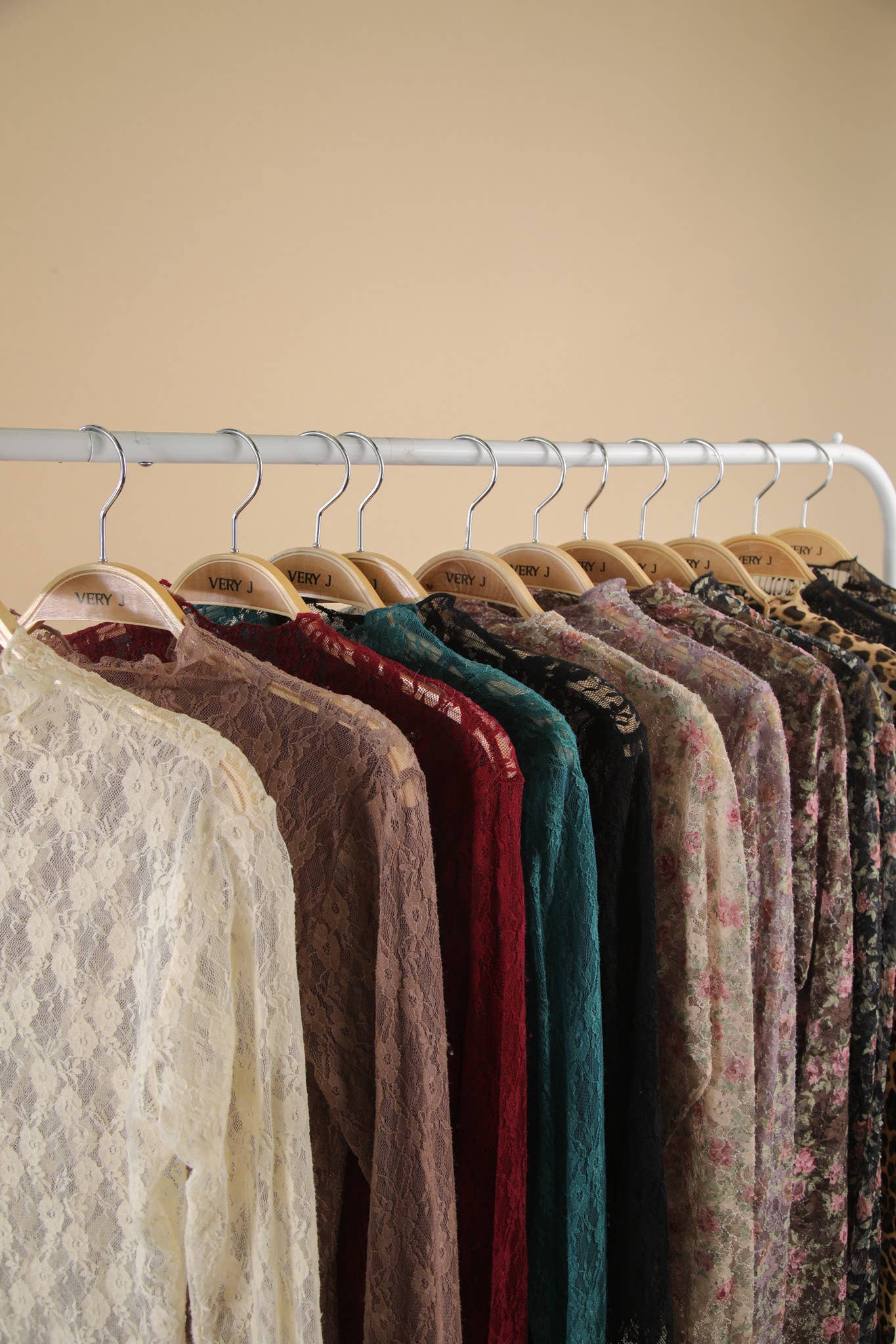 Fitted Sheer Mesh Lace Knit Top