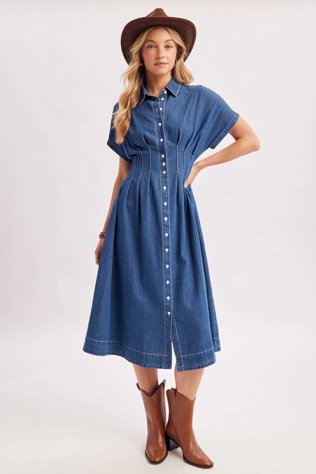 Brooklyn Denim Dress