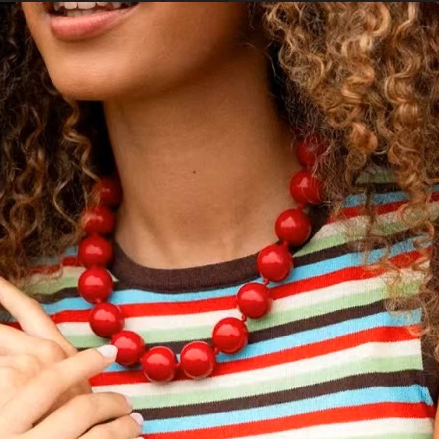 Chunky Beaded Necklace