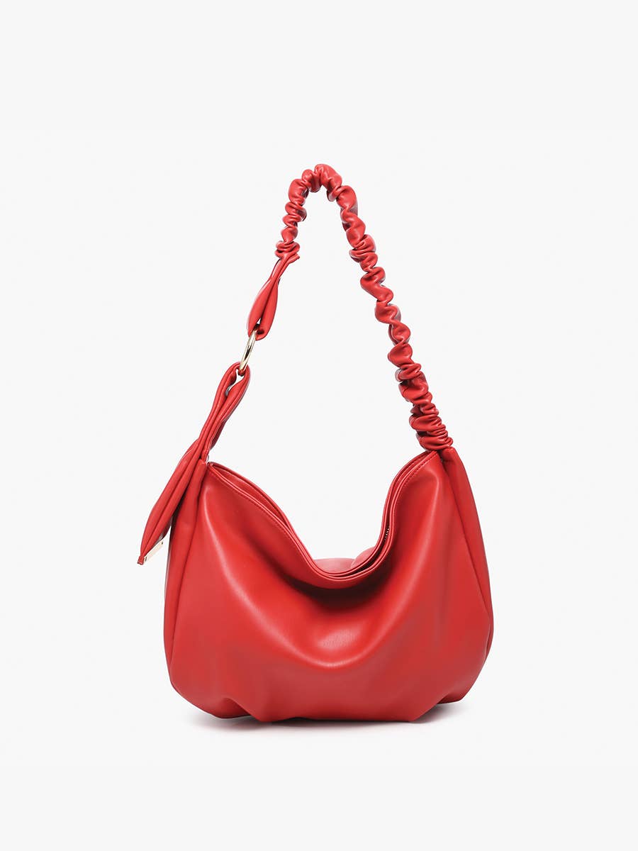 Jakarta Slouchy Shoulder Bag – Ruched Handle