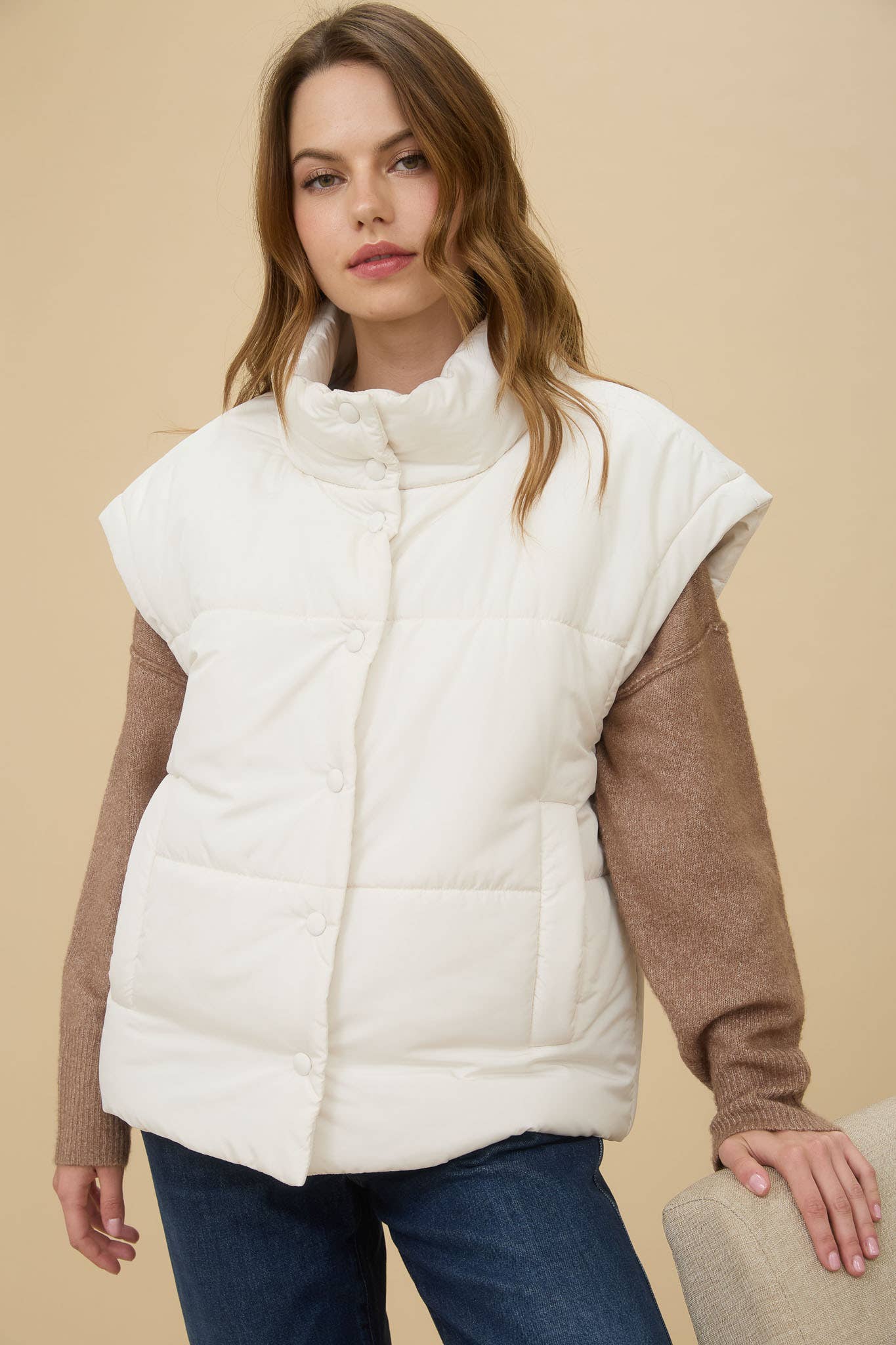 Oversized Puffer Vest