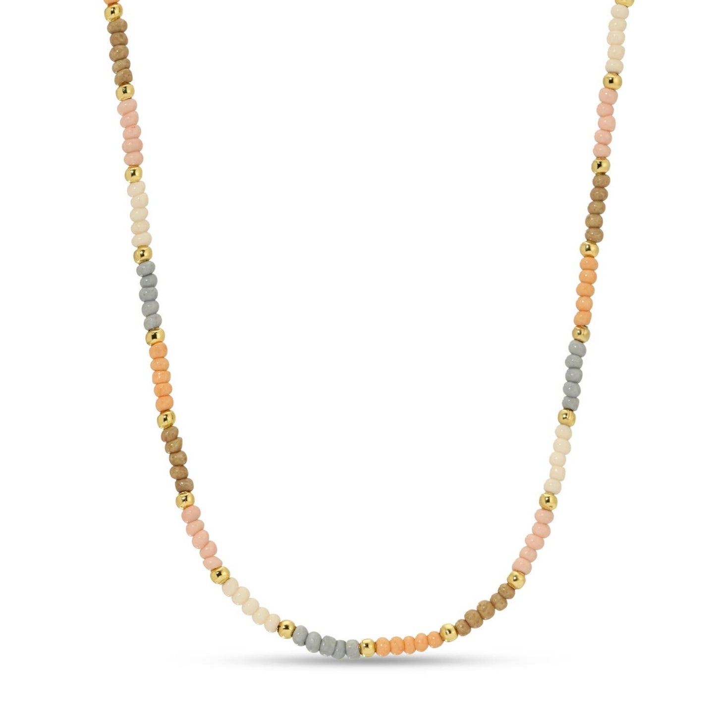 Splendid Iris Seed Bead Necklaces
