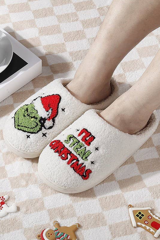 Plush Slippers