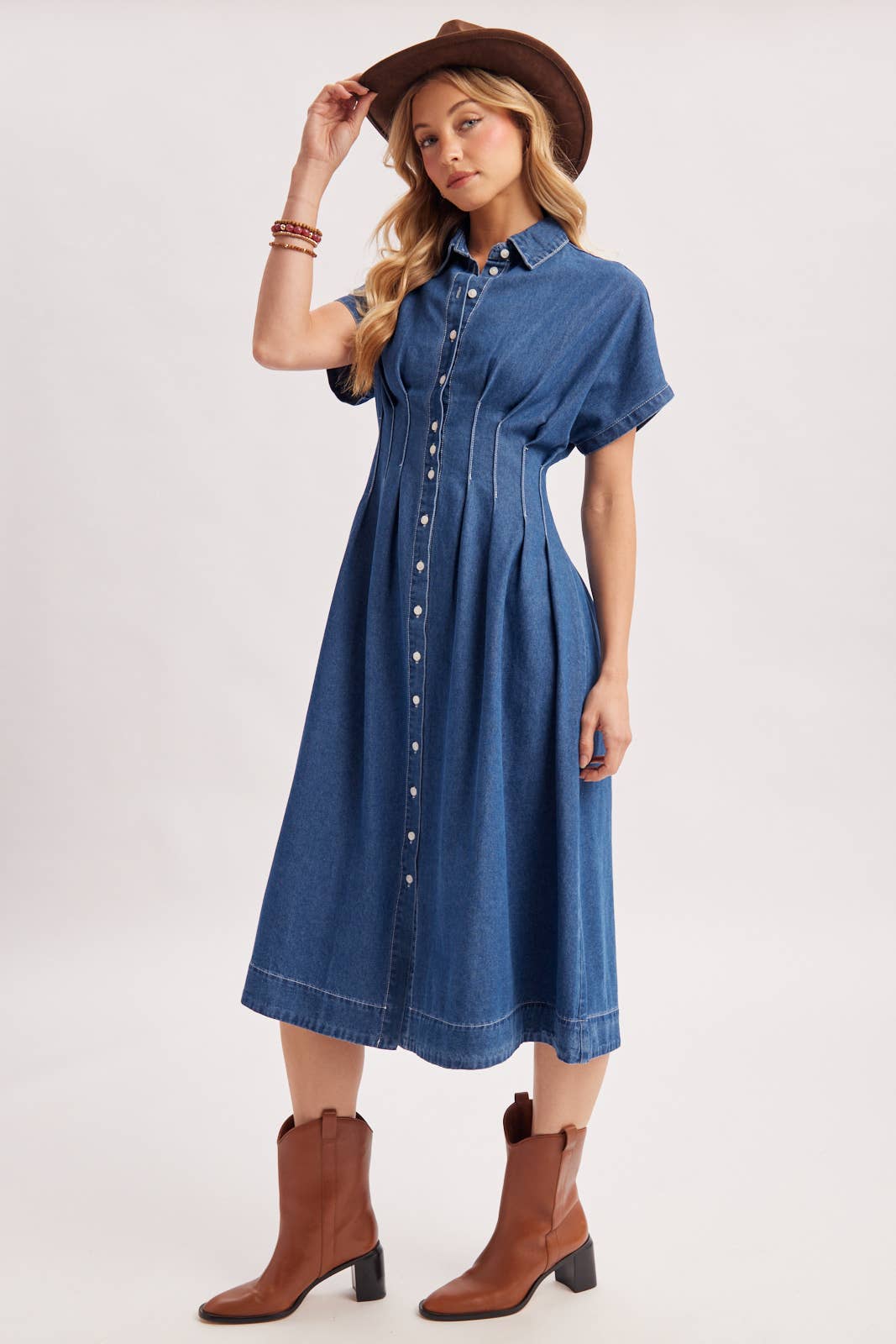 Brooklyn Denim Dress