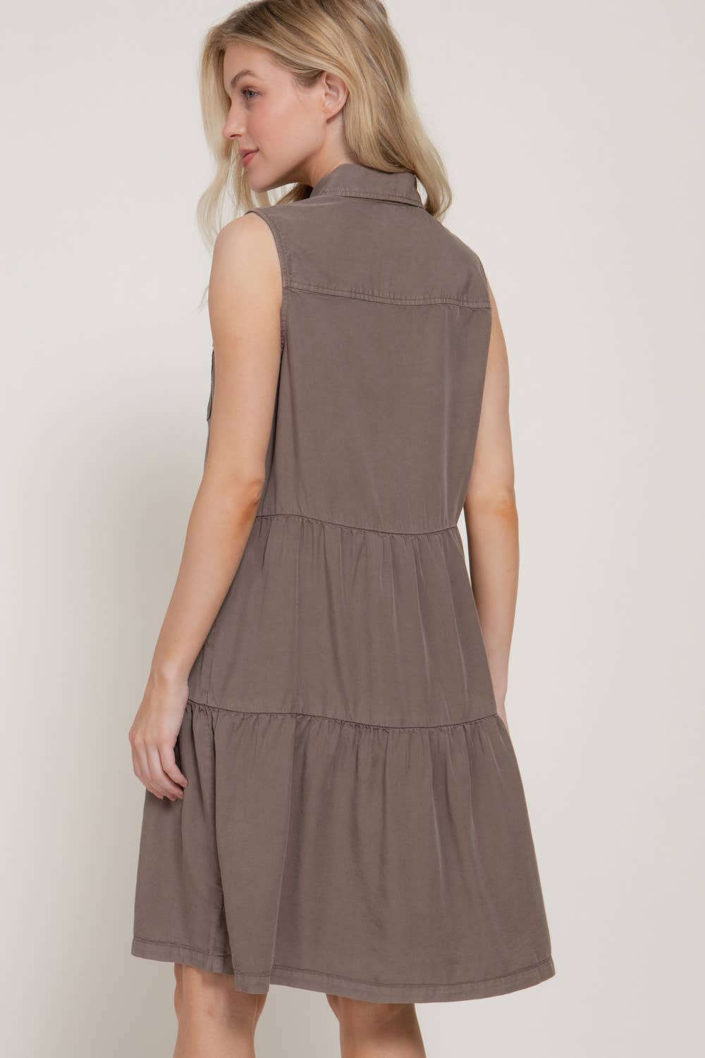 Denim Chambray Dress
