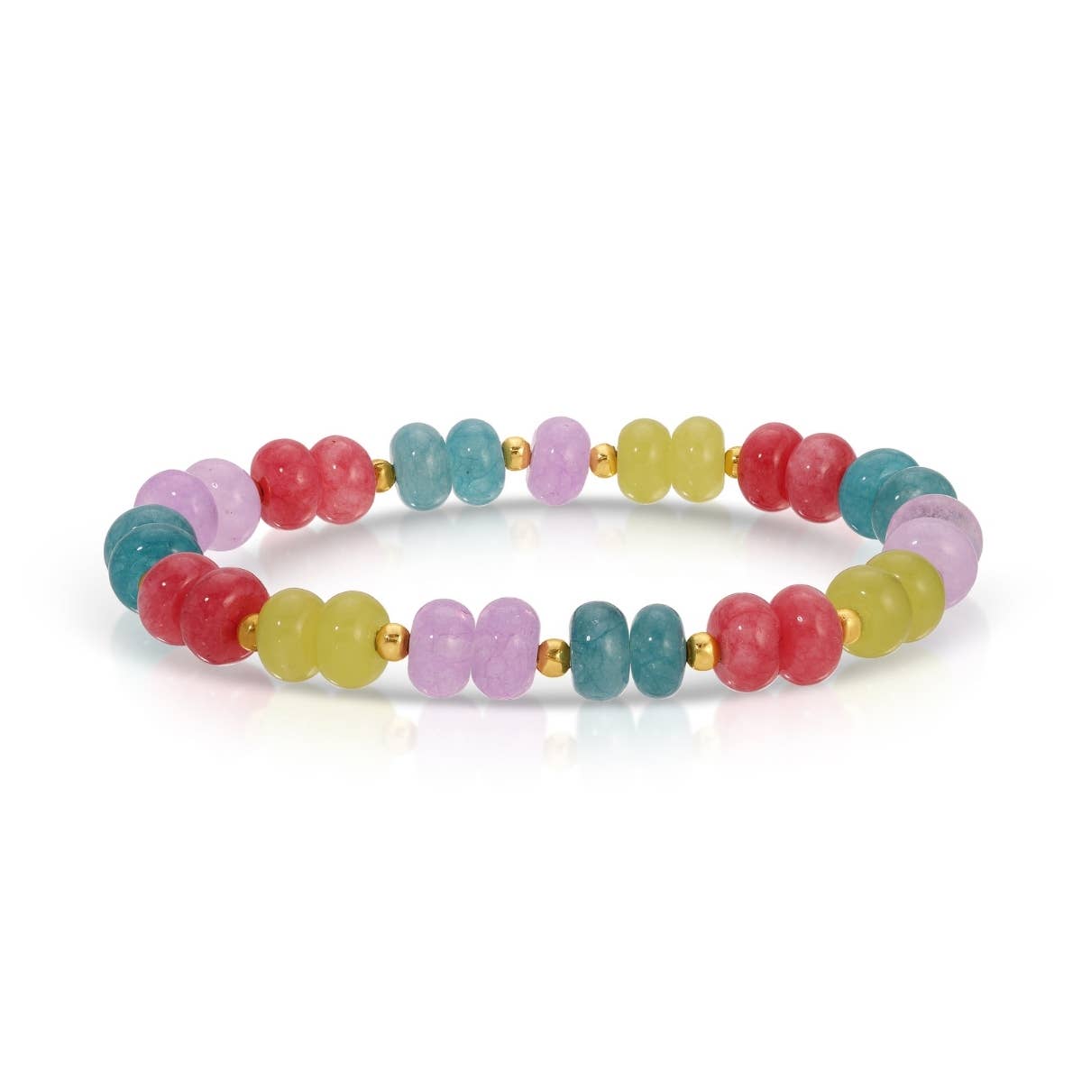 Rainbow Stone Bracelets 8mm