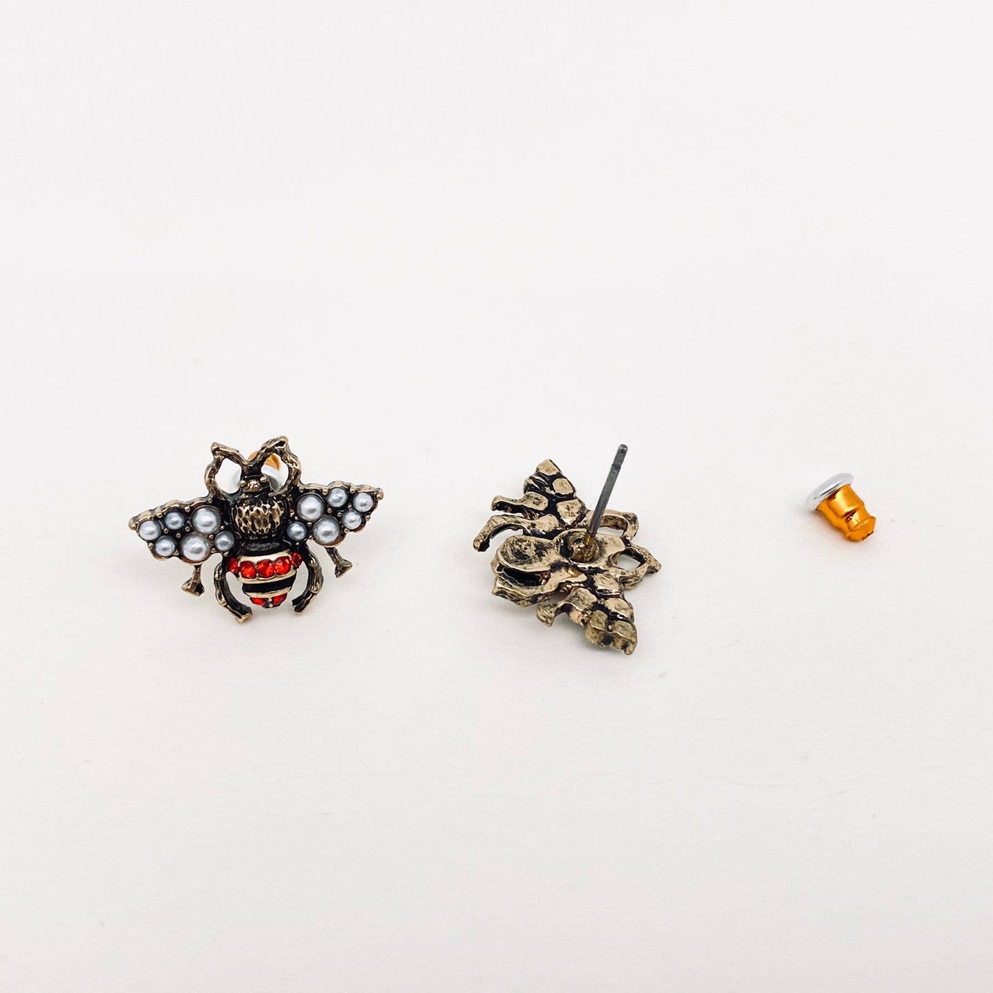 Vintage Bee Ear Studs