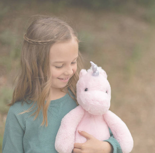 World's Softest 10 inch - Lushee Unity Unicorn Rose Plush
