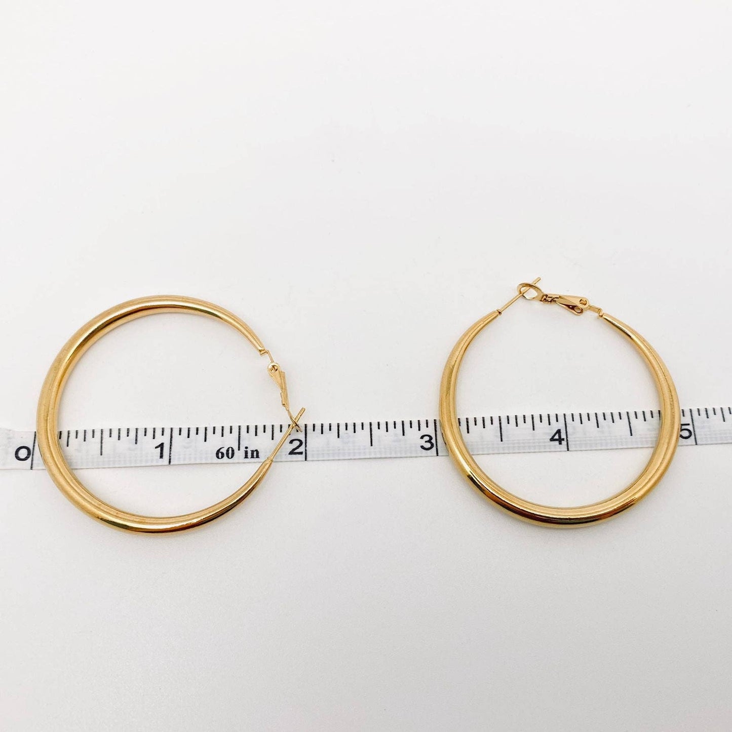 18K Gold Plated Hoop Earrings