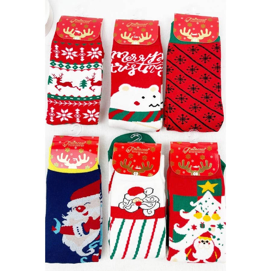 Christmas Theme Socks