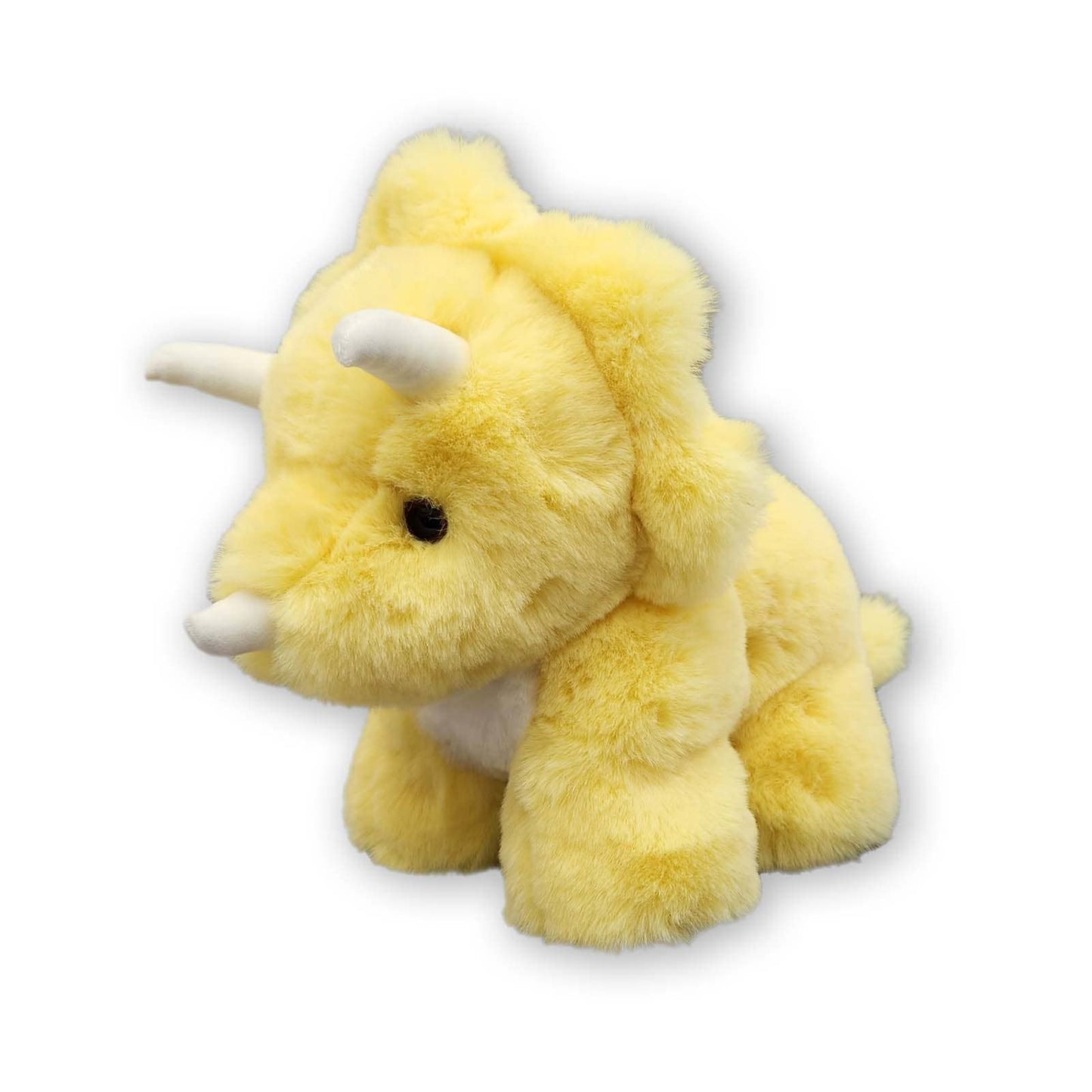 World's Softest 11 inch - Baby Yellow Triceratops Plush Toy