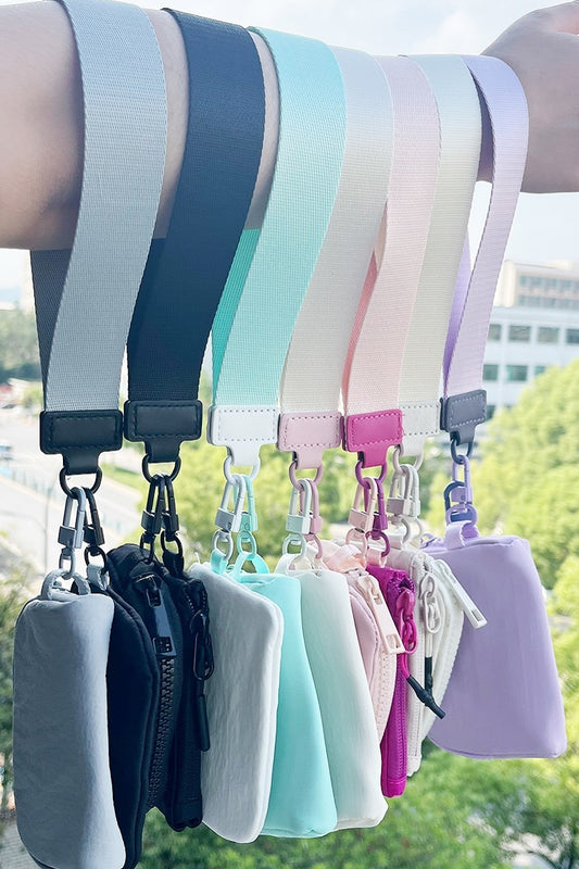 Double Pouch Wristlet Keychain