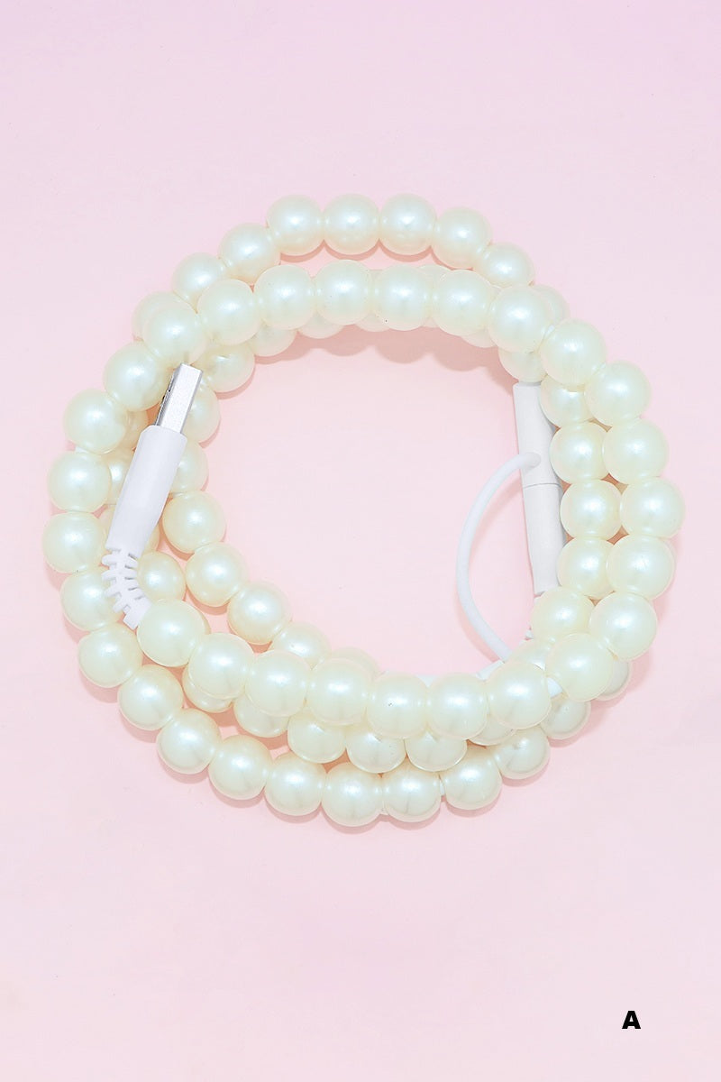 Beaded Charging Cable