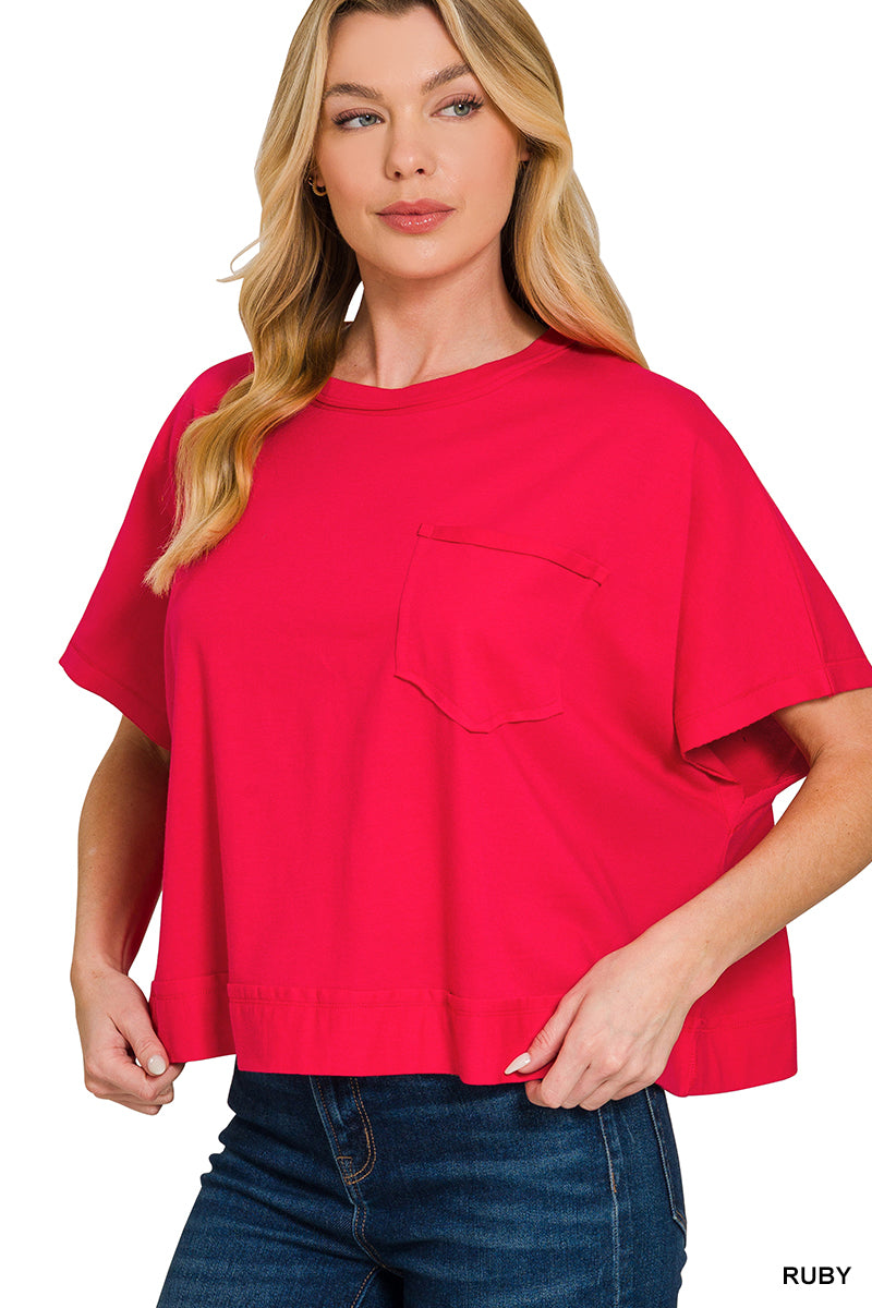 Pocket Boxy Tee