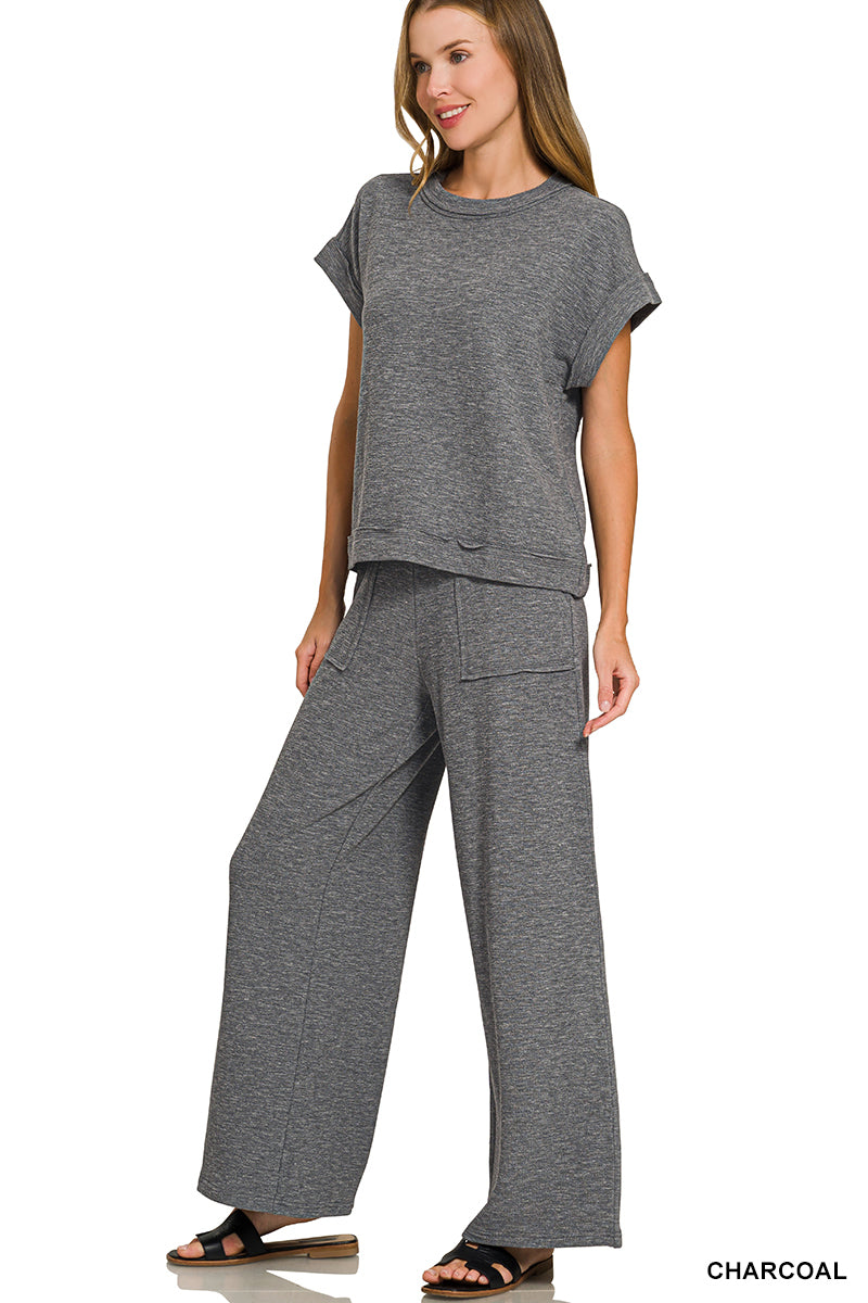Kelly Pants and Short Sleeve Shirt Set
