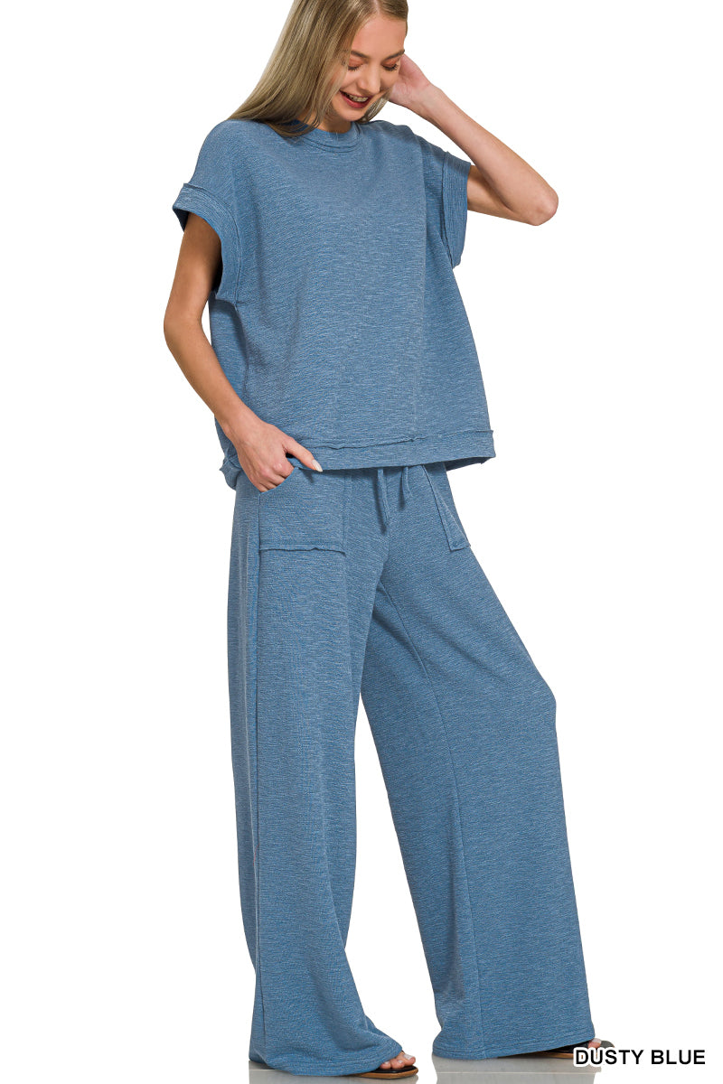 Kelly Pants and Short Sleeve Shirt Set