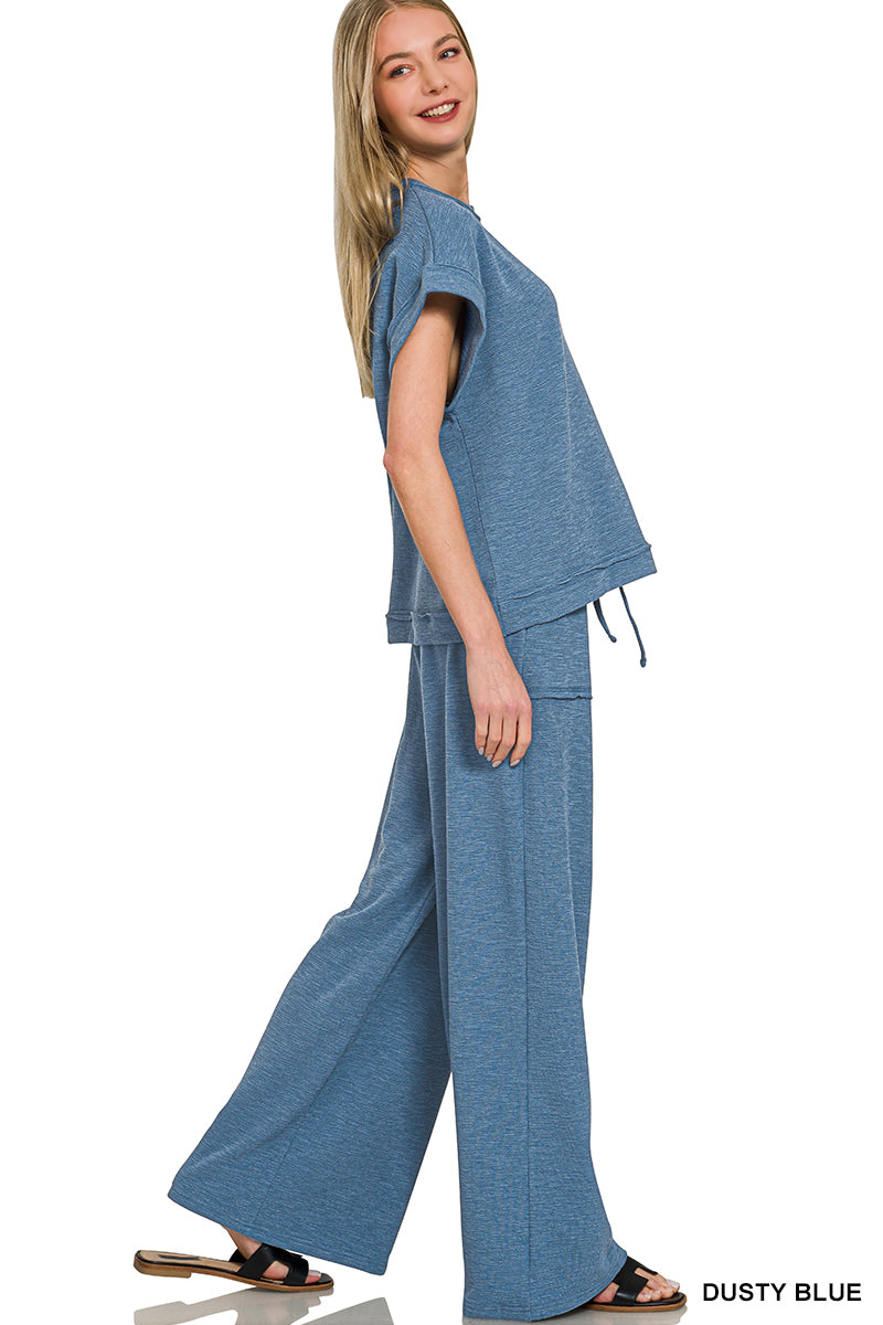 Kelly Pants and Short Sleeve Shirt Set