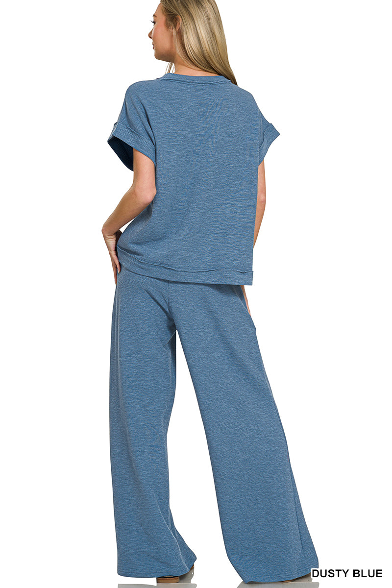 Kelly Pants and Short Sleeve Shirt Set