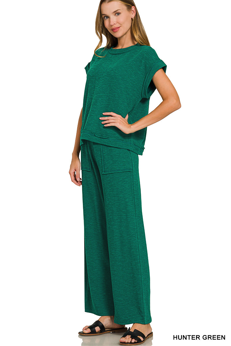 Kelly Pants and Short Sleeve Shirt Set