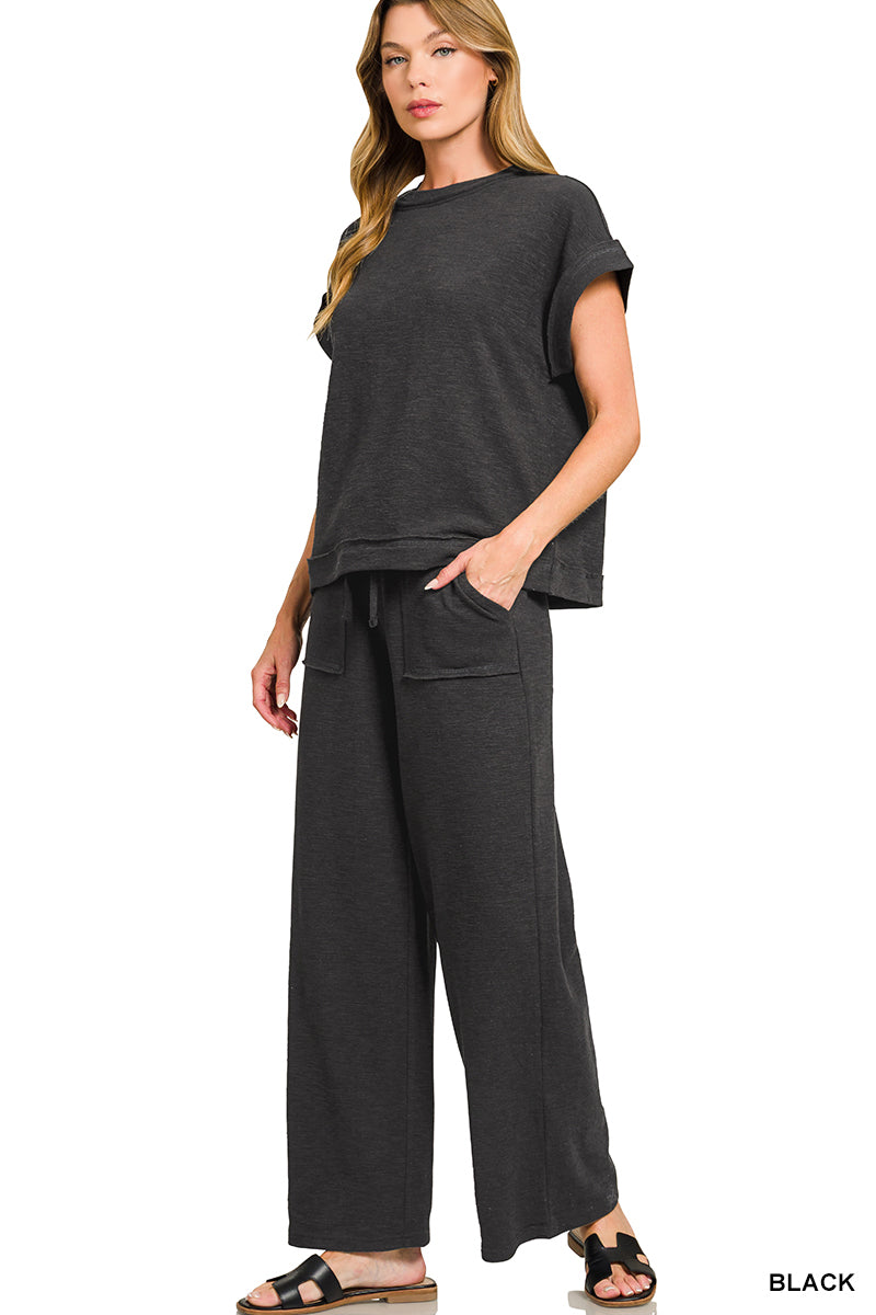 Kelly Pants and Short Sleeve Shirt Set