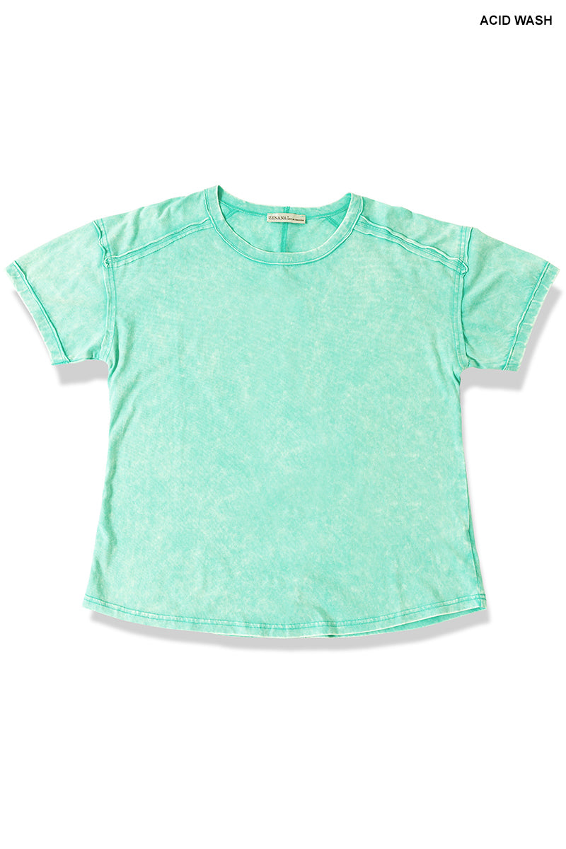 Karlie Acid Wash Tee