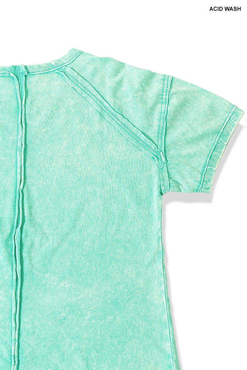 Karlie Acid Wash Tee