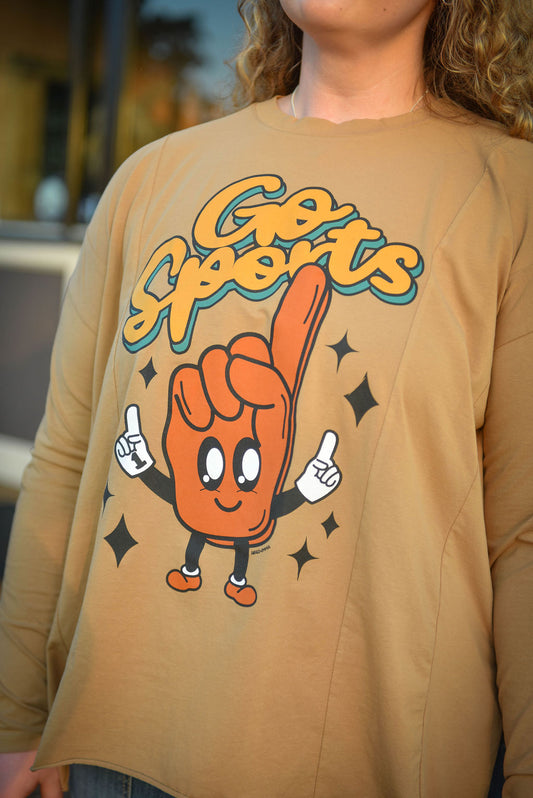 Go Sports Tan Long-sleeved