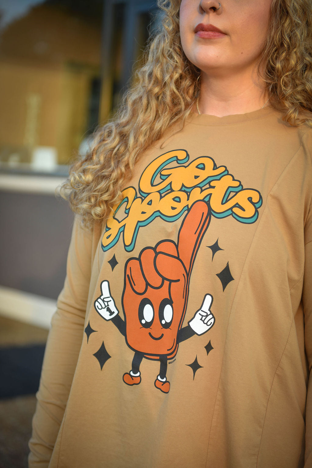 Go Sports Tan Long-sleeved