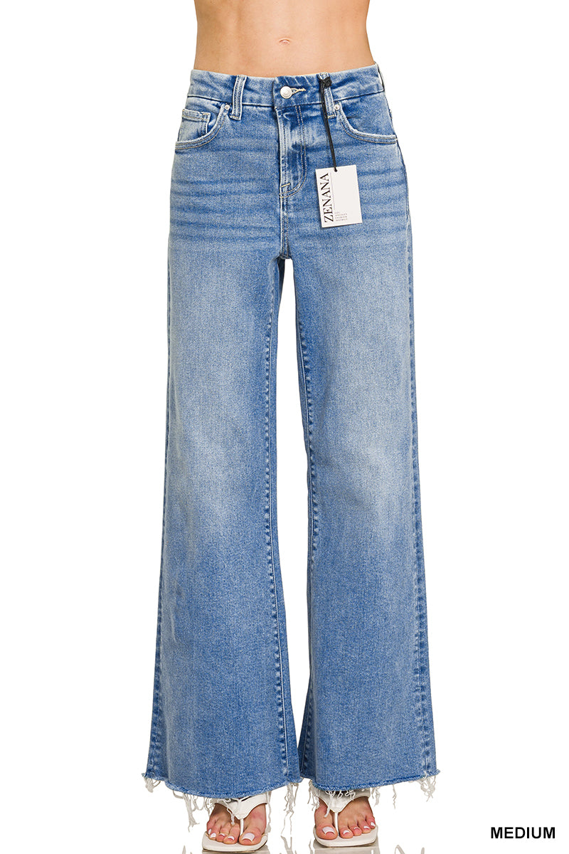 Zenana High Rise Flare Jeans