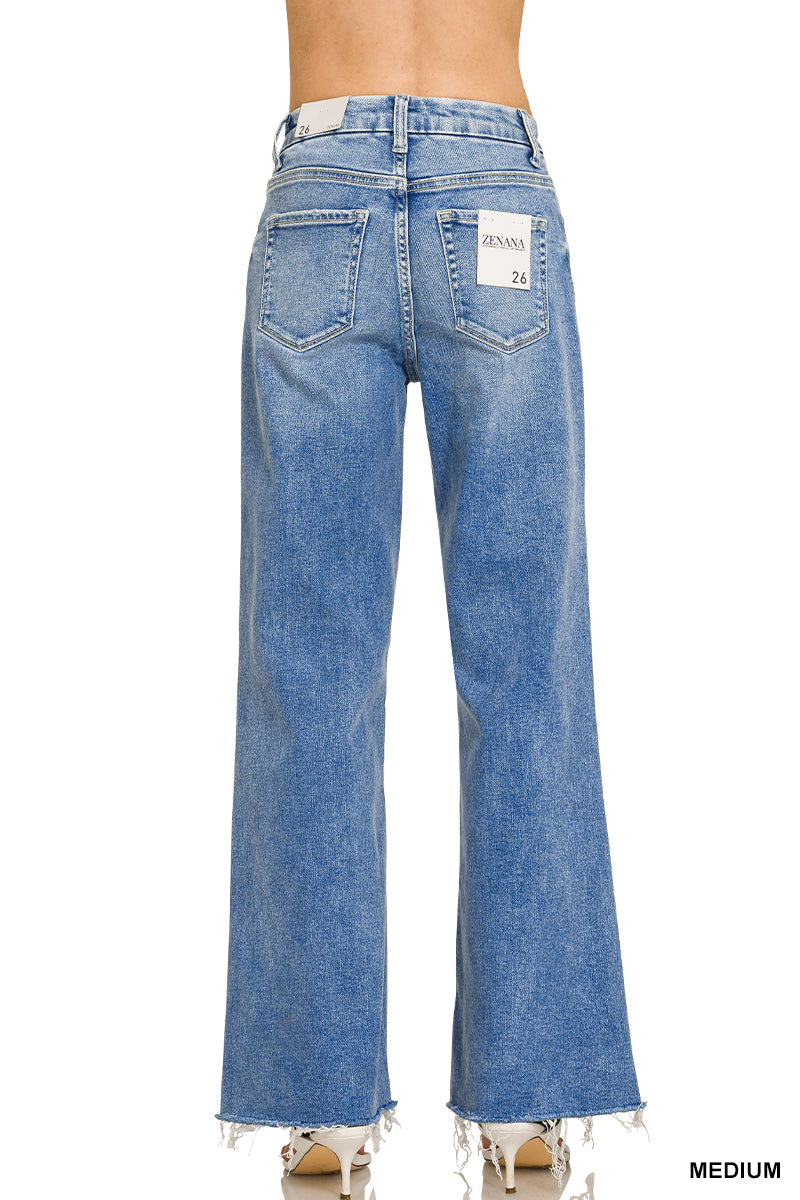 Zenana High Rise Flare Jeans