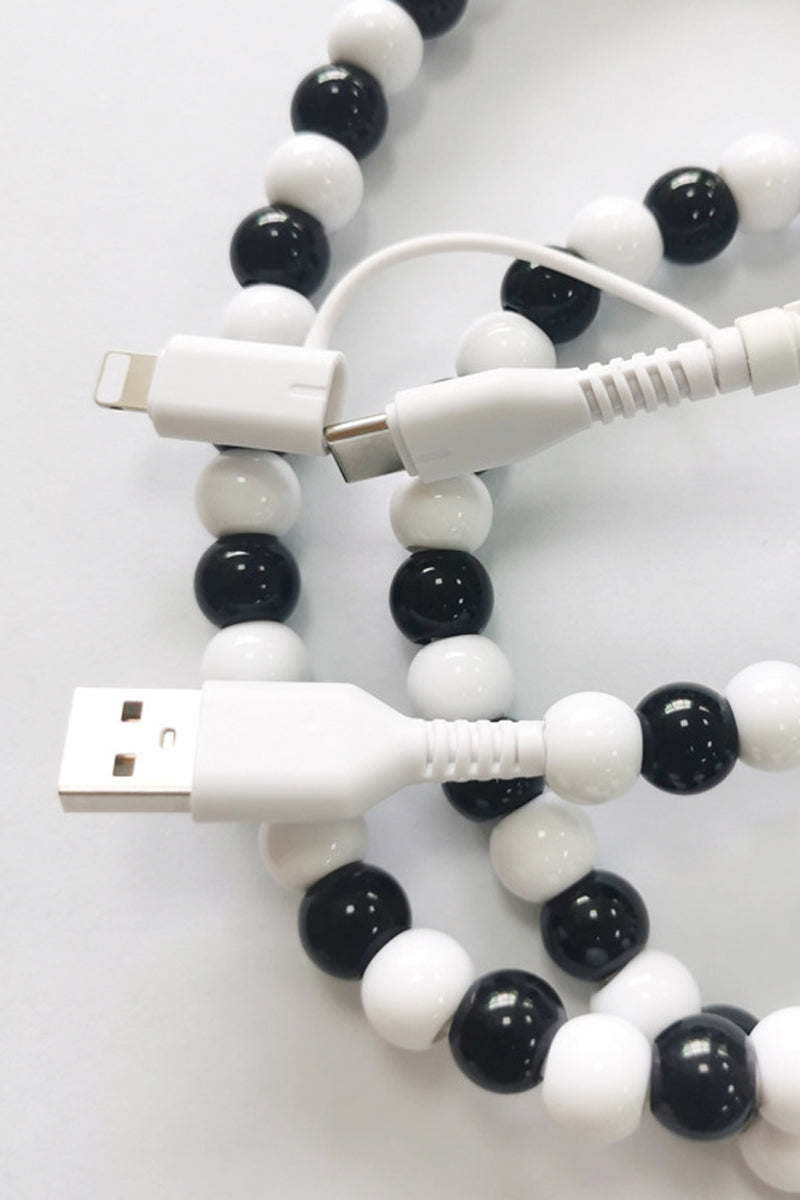 Beaded Charging Cable