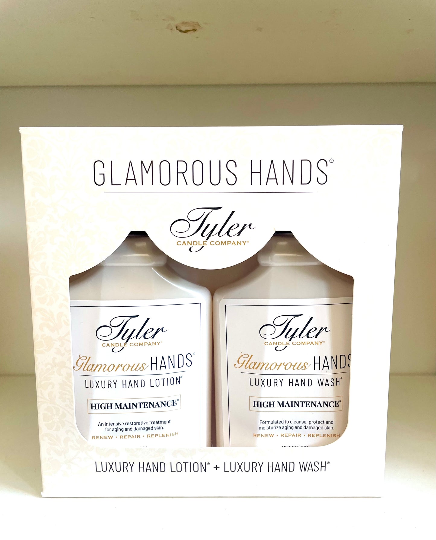 Tyler Candle Company Glamorous Hands Gift Set