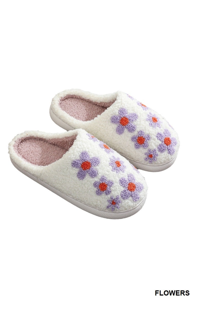 Flower Power Slippers