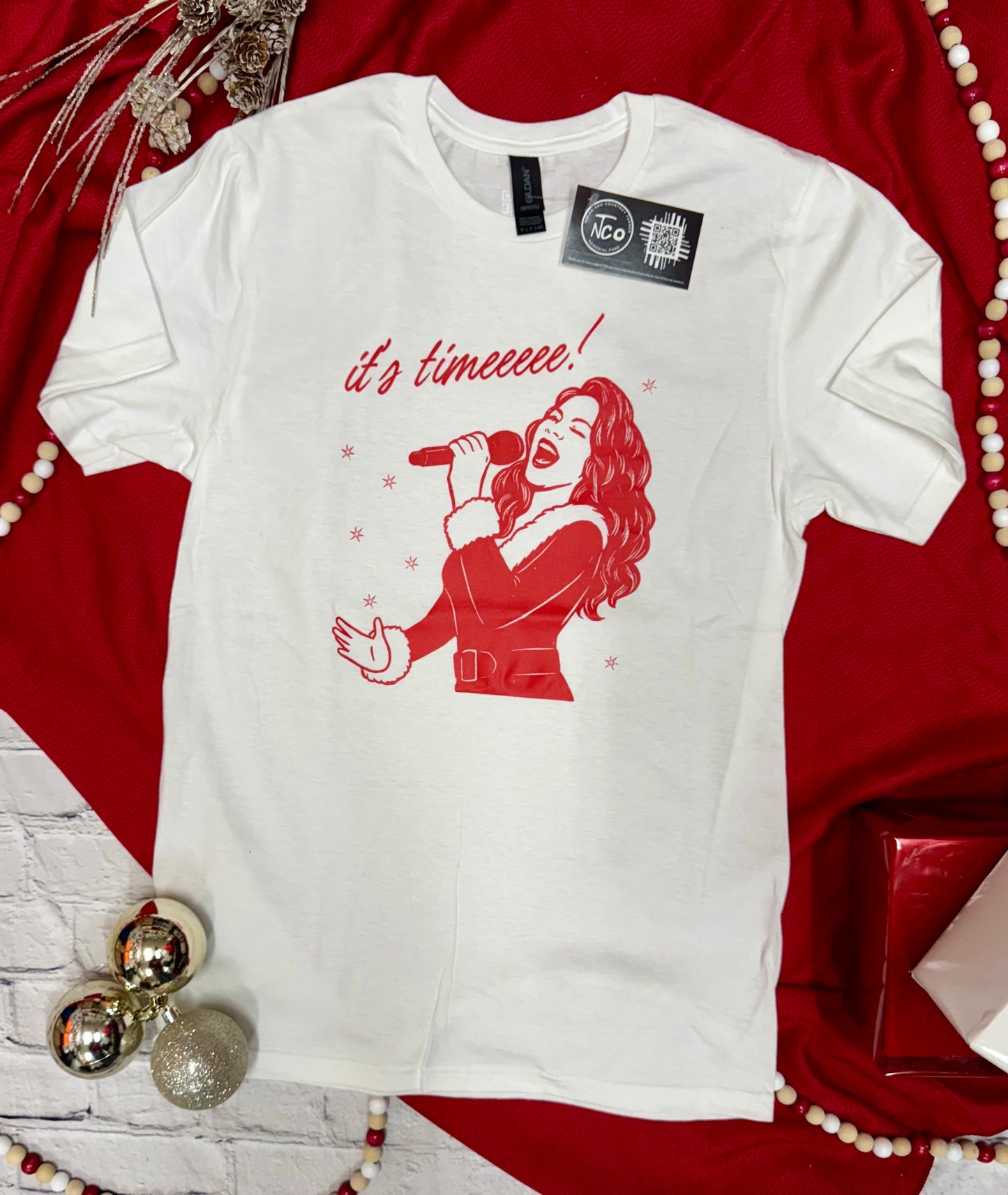 NTCO Mariah Carey It's Time Christmas Shirt