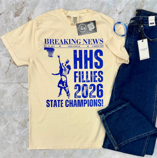 NTCO 2026 Fillies State Champion Shirt
