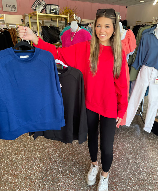 Scuba Round Neck Pullover