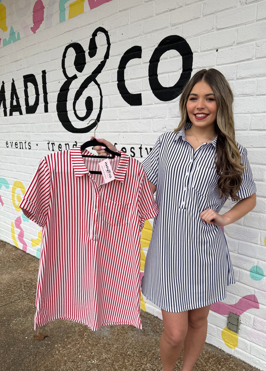 Harbor Stripe Dress