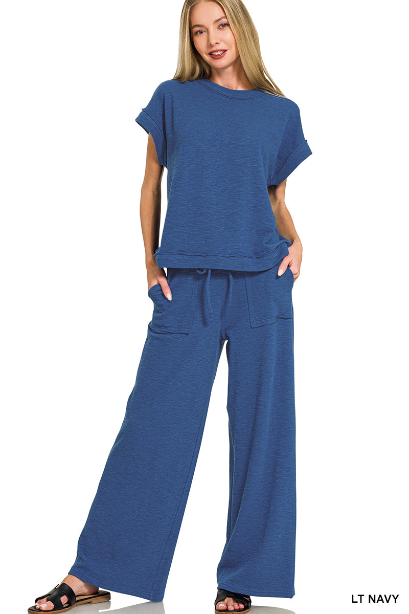 Kelly Pants and Short Sleeve Shirt Set