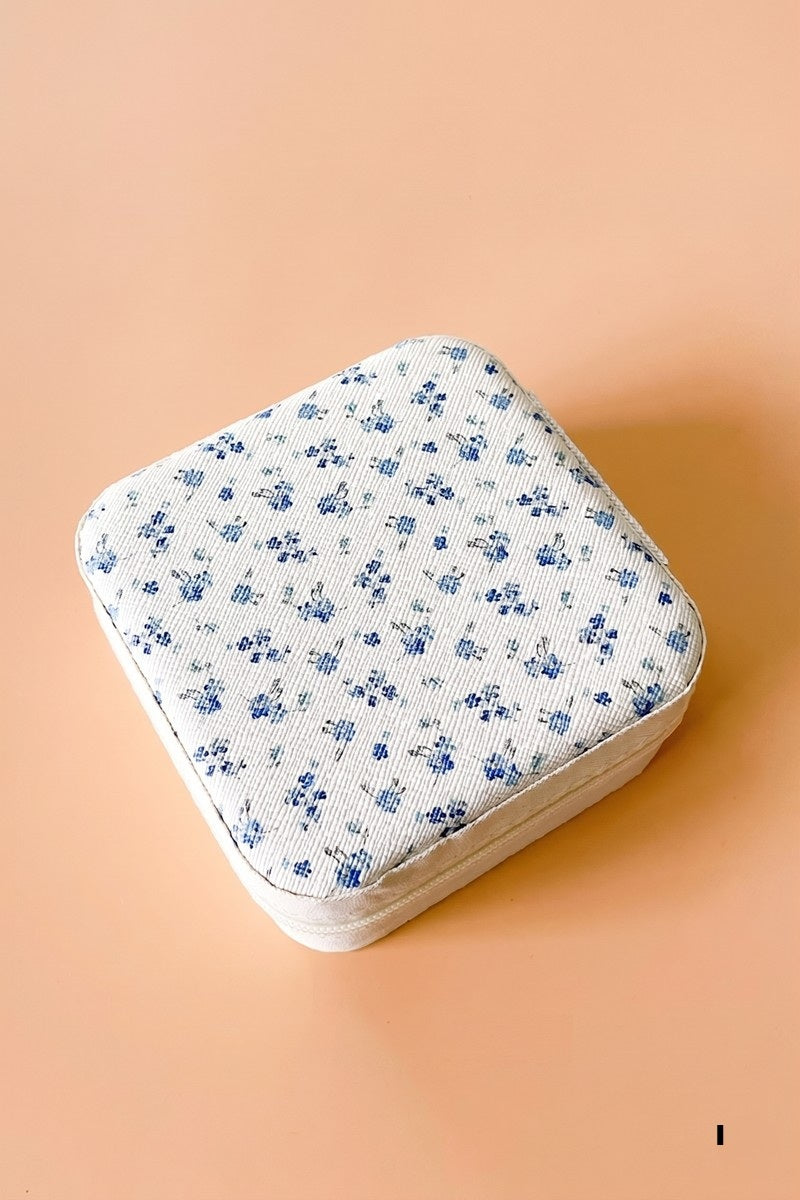 Pattern Jewelry Organizer Case
