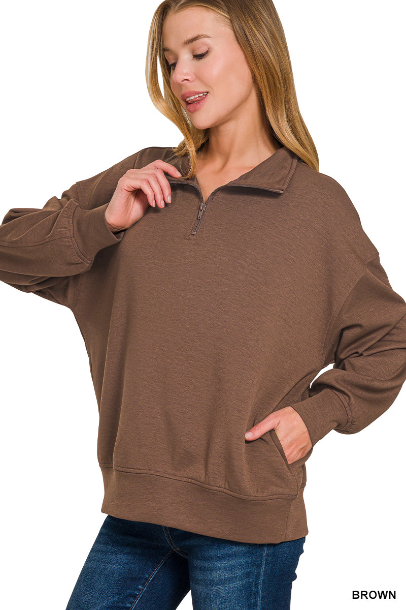 Scuba Half Zip Pullover