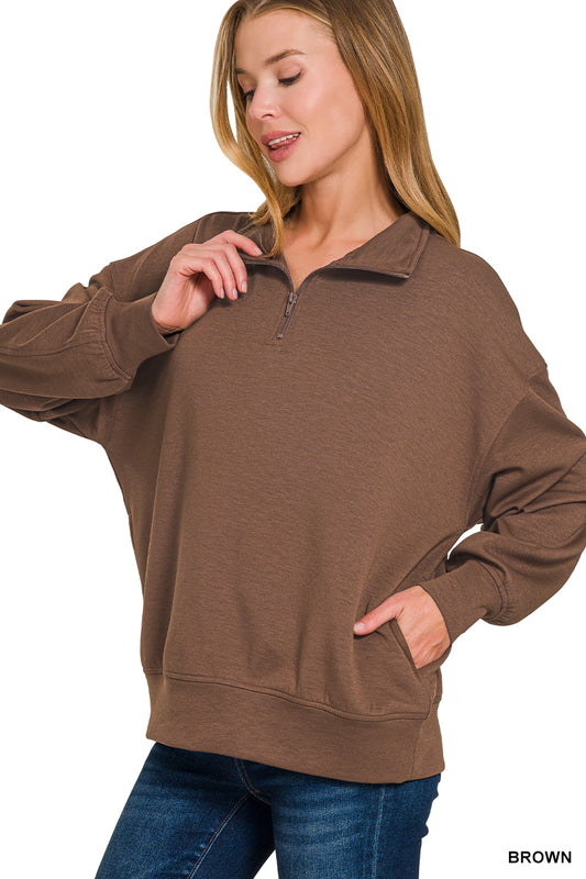 Scuba Half Zip Pullover
