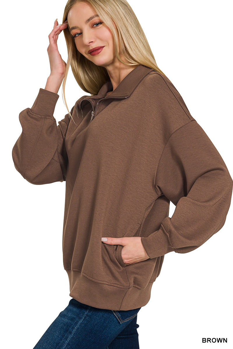 Scuba Half Zip Pullover