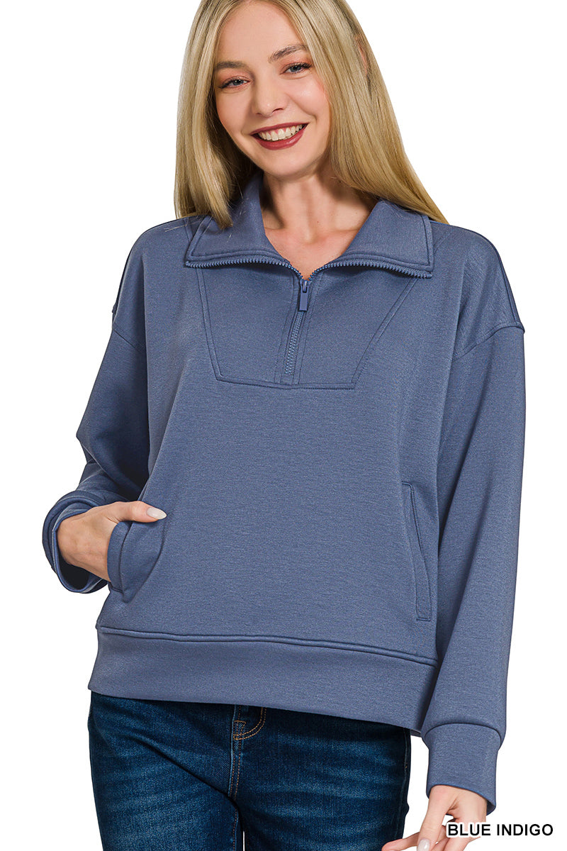 Scuba Half Zip Pullover
